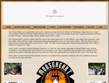 Tablet Screenshot of mooseriders.org